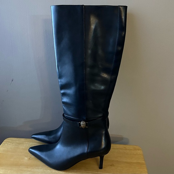 Kurt Geiger Kensington Tall Leather Boots - Picture 4 of 11